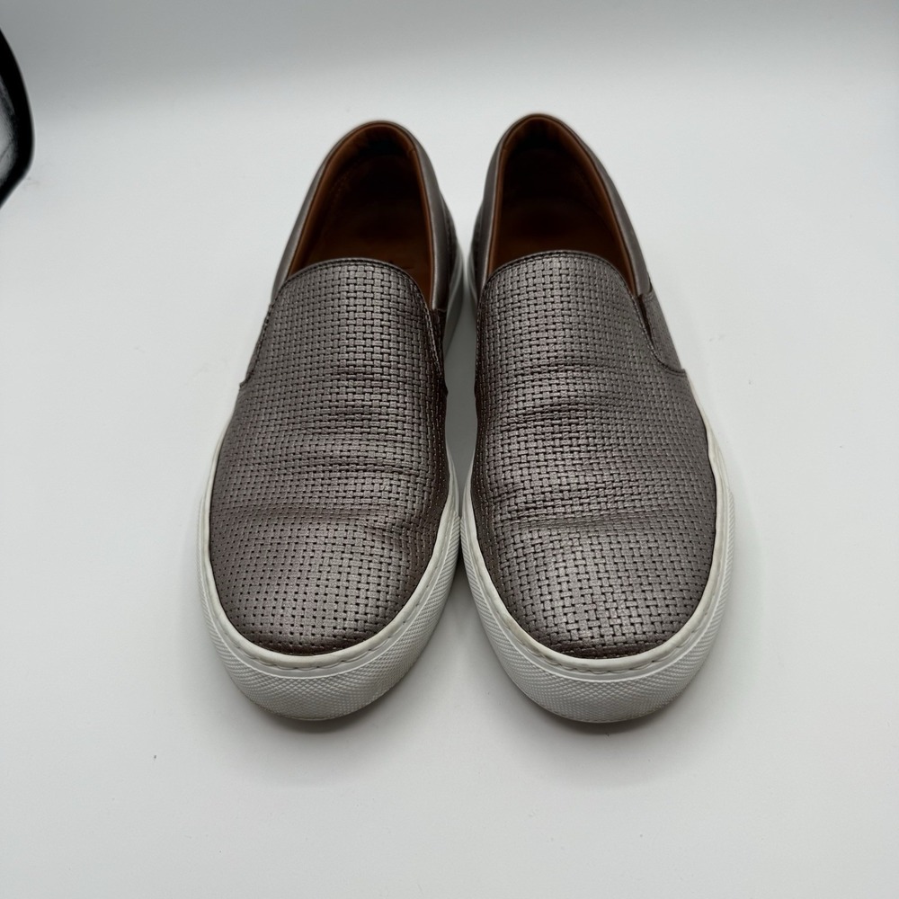 Aquatalia Men's Ashlynn Slip Ons Size 8.5‎ Bronze - Picture 7 of 8
